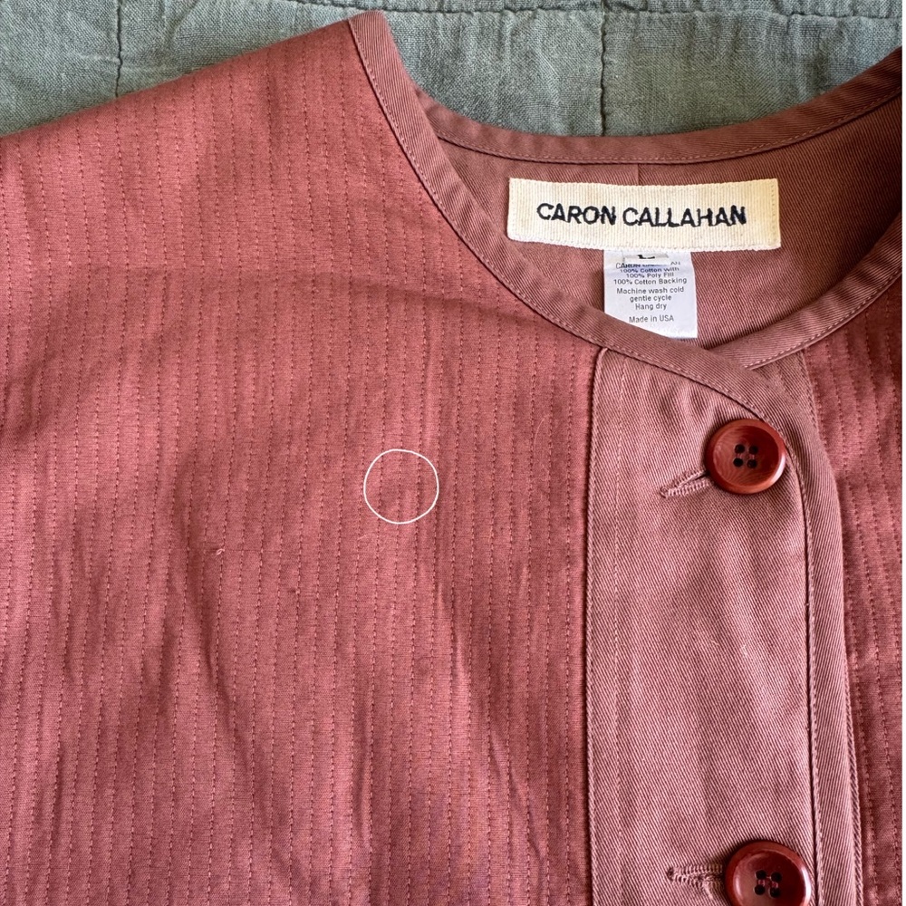 CARON CALLAHAN Tommy Jacket - Clay - Picture 14 of 14